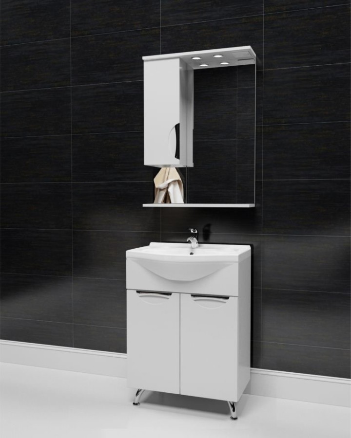 Зеркало-шкаф Mirsant Камилла R 60*82 УТ000004933