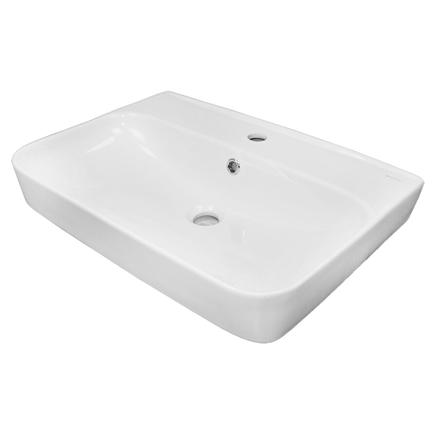 Комплект Тумба Loranto Mari NEW 600х420х490 подвесная, с раковиной Сканди 60, белый CS00105327