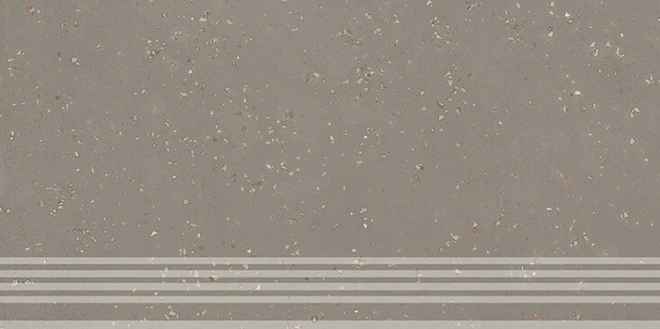 Керамический гранит Ступень Kerama Marazzi Прованс Пунтум серый матовый обрезной 30x60x0,8 KM6060G1211R8GRF