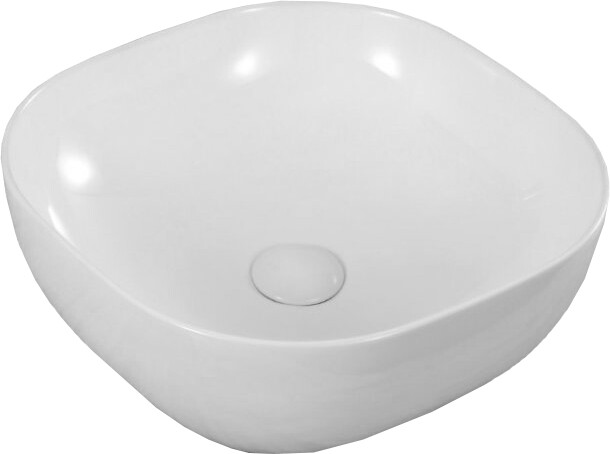 BelBagno BB1301 раковина накладная 42 см белая