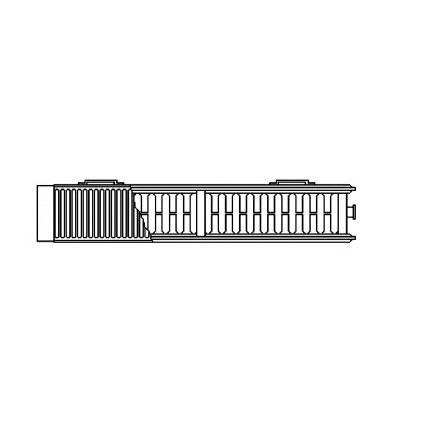 Hi-Therm Тип 22 стальной панельный радиатор 300 боковое
