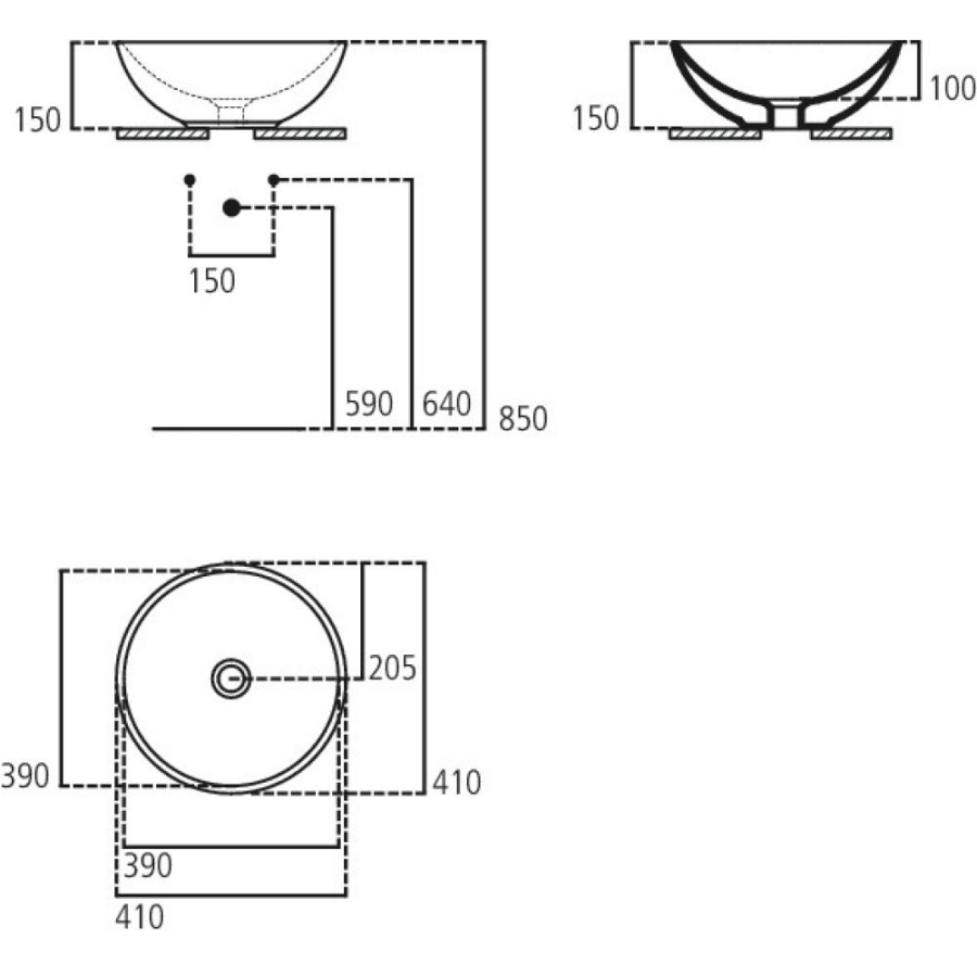 Ideal Standard Strada раковина 41х41 см K0795V3