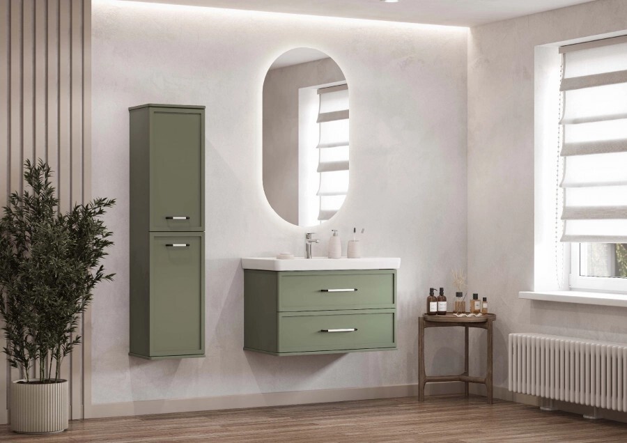 Шкаф - колонна AQUATON Нео-Классика кипарис 1A284603NC5E0