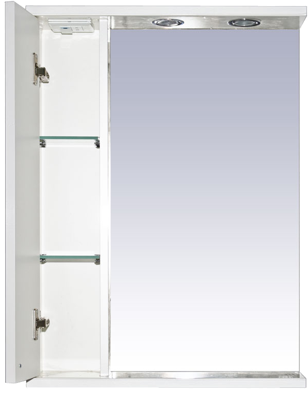 Зеркало-шкаф Misty Александра 55*72 R/L П-Але04055-352СвЛ