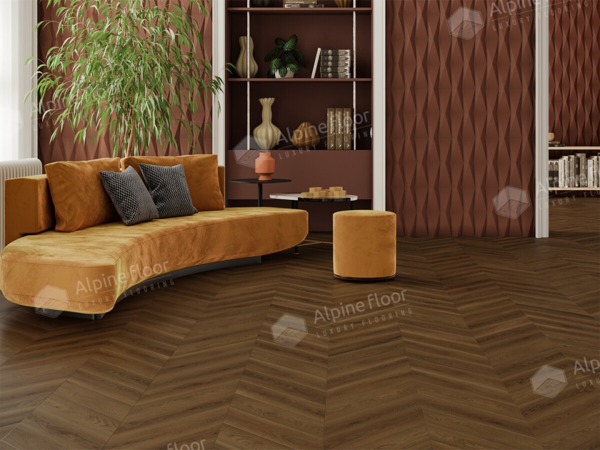 Ламинат Alpine Floor Chevron Art LF109-09 550*112*12mm