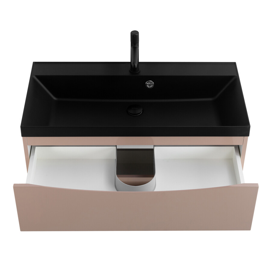 BelBagno Marino 80 см тумба под раковину MARINO-800-2C-SO-CL-P Cappuccino Lucido подвесная