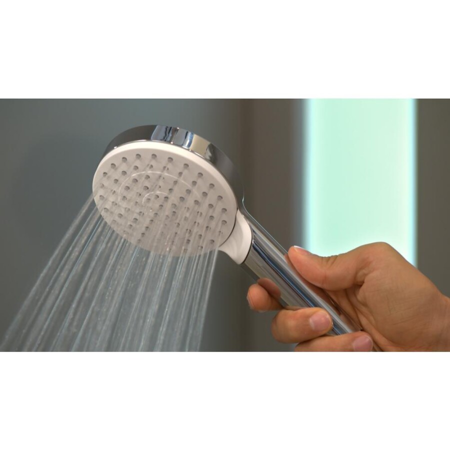 Hansgrohe Crometta 1jet Ручной душ хром-белый матовый 26331400