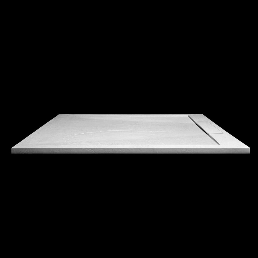 Vincea душевой поддон VST-4SRL9090W 90х90 из камня белый матовый