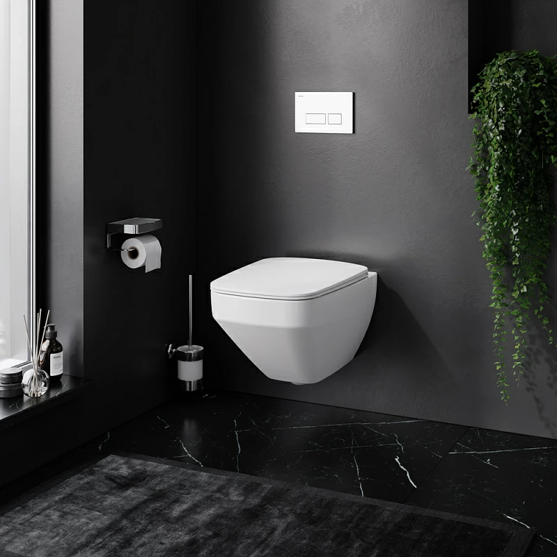 Am.Pm Inspire 2.0 унитаз подвесной с инсталляцией и клавишей смыва IS47001.50A1700