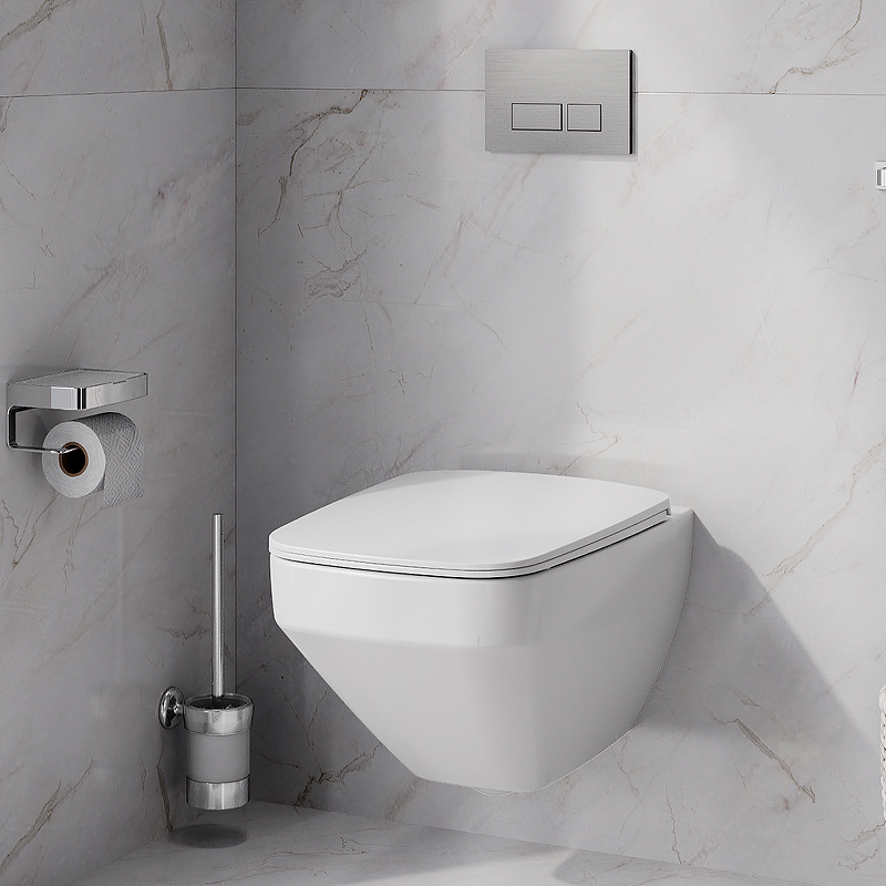 Am.Pm Inspire 2.0 унитаз подвесной безободковый с сиденьем C50A1700SC