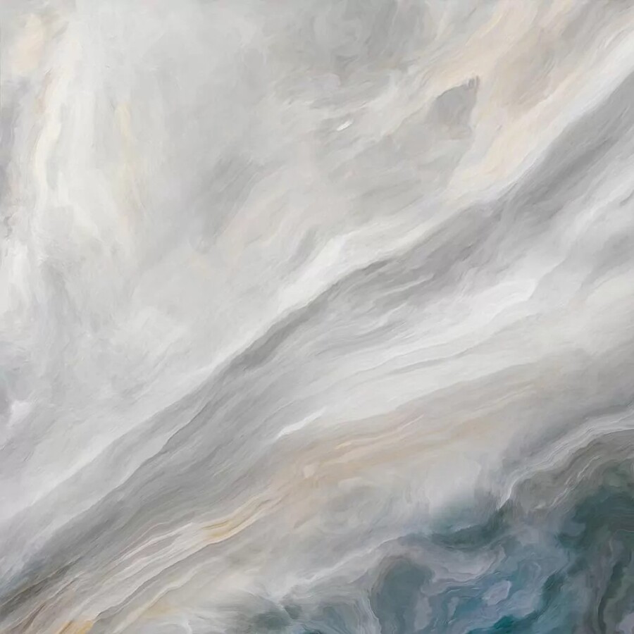 Керамогранит 6060ILN18HG LCM Illusion Smoky Суперполированный 600 x 600 x 8 мм.