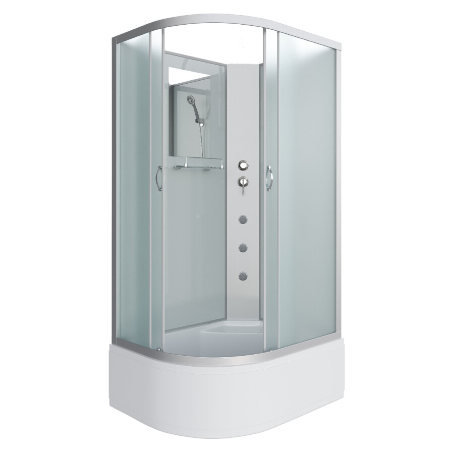 Niagara NG 2310-14RBKG Душевая кабина 120x80 Без крыши - Правосторонняя с Гидромассажем 23101424RBKG
