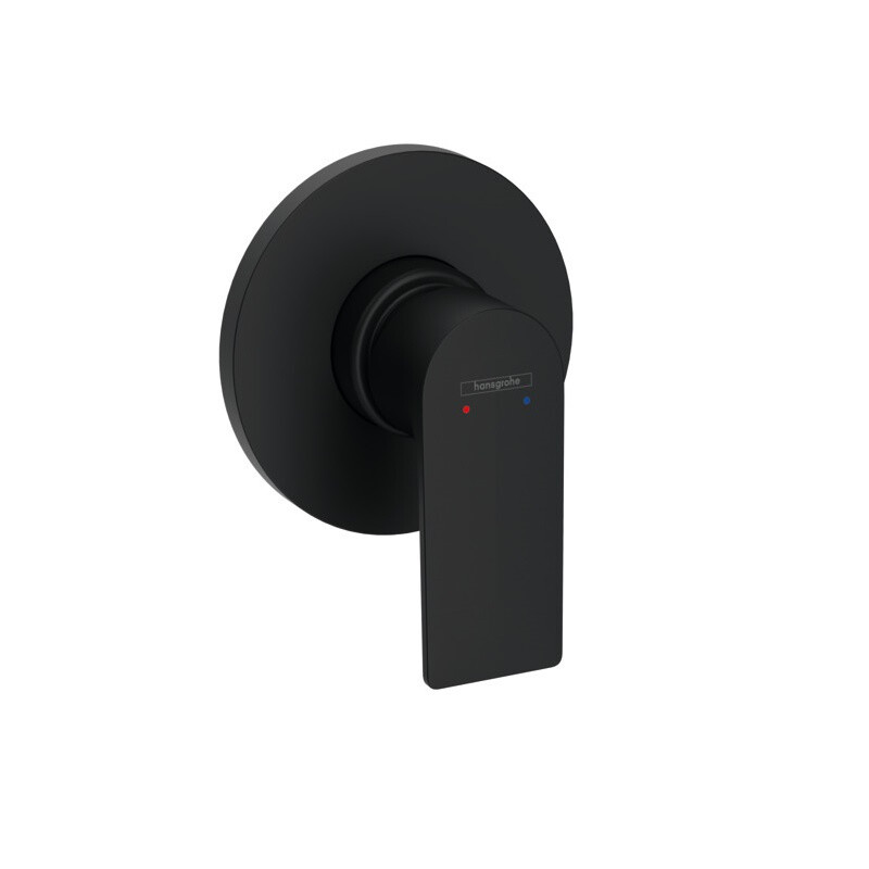 Hansgrohe 72659670S Set HG Rebris E смеситель для душа скрытого монтажа (72659670+13620180) матовый черный