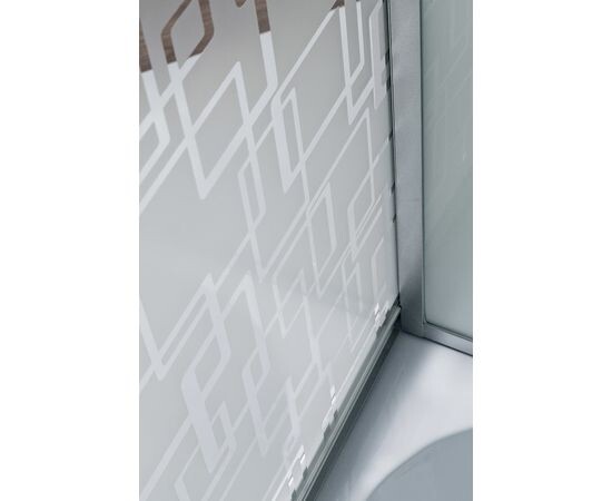 Deto душевая кабина 120х80 EM4512LLED+GM с гидромассажем левая