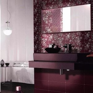 Нефрит Аллегро 20х40см плитка настенная розовая