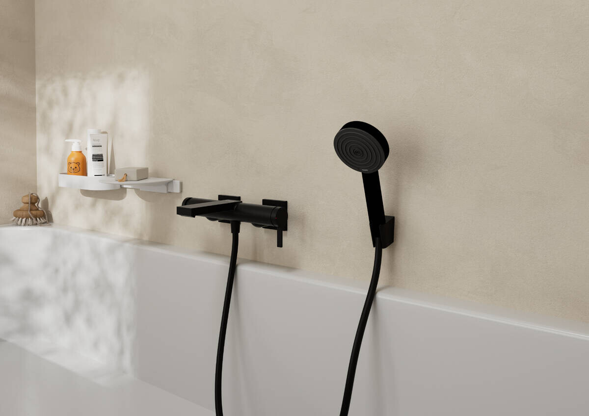 Hansgrohe Pulsify Select S Ручной душ 105 3jet Relaxation черный матовый 24110670