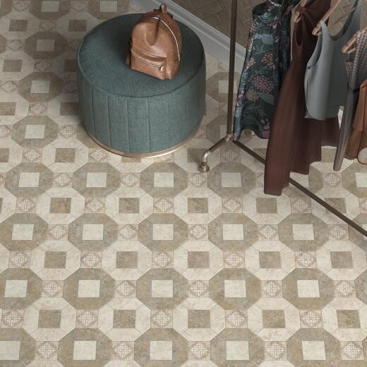 Kerama Marazzi Брюссель SG244400N керамогранит бежевый темный матовый 24*24