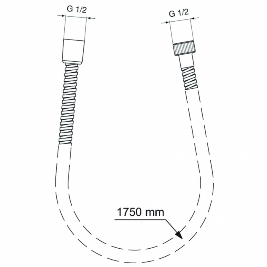 Ideal Standard душевой шланг 175 см BF175AA