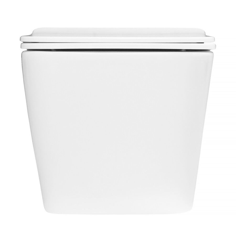 Унитаз подвесной Azario Indor Торнадо, с сиденьем микролифт/дюропласт 520*360*360 AZ-9004WT