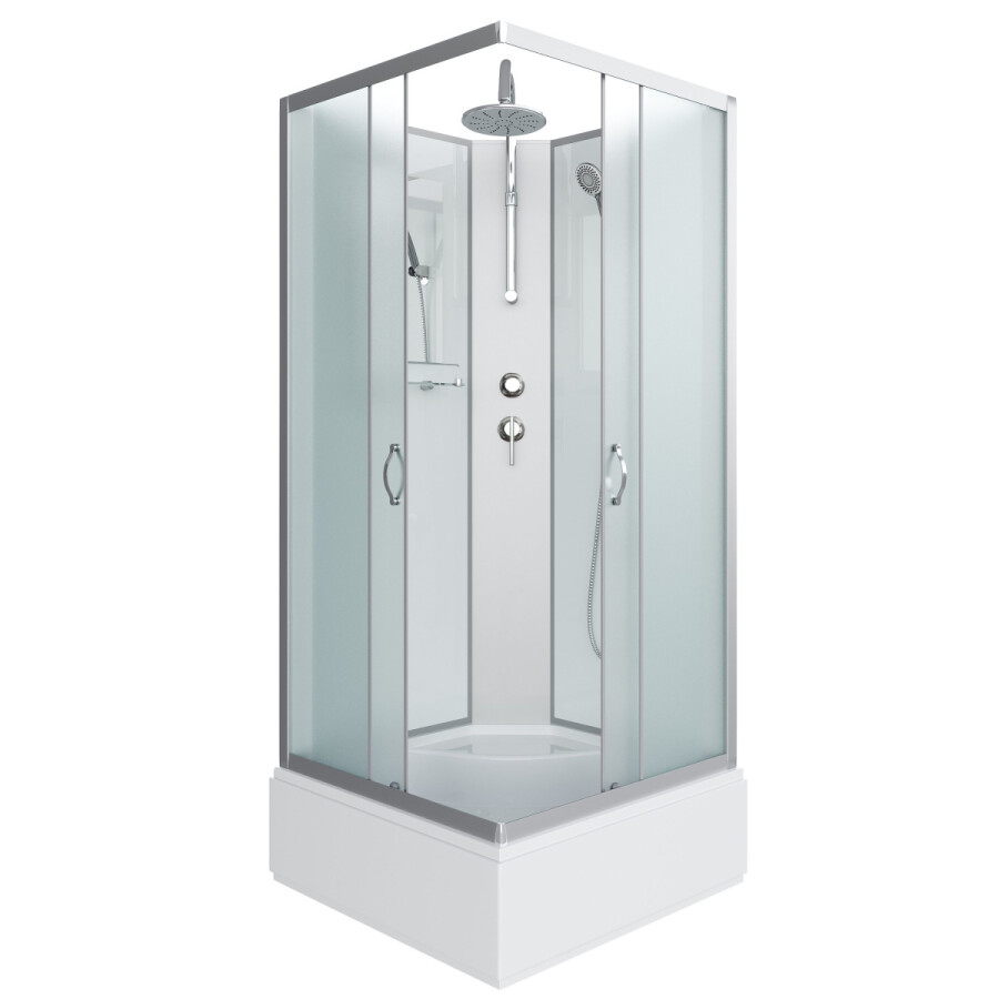 Niagara NG 1108-14BKT Душевая кабина 90x90 Без крыши тропический душ 11081424BKT