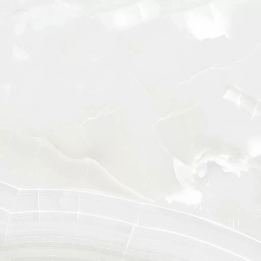 Керамогранит 6060SWX00P LCM Snow Onyx Полированный 600 x 600 x 8 мм.