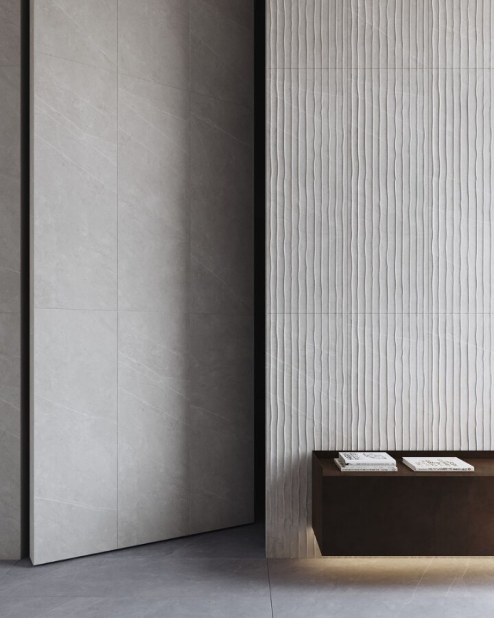 Плитка настенная 793 ADO3GY Eurotile Andora Gray 32,5х100