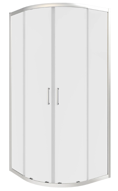 BAS Cube R-80-C-B душевое ограждение 800х800х1900 Хром КУ00001