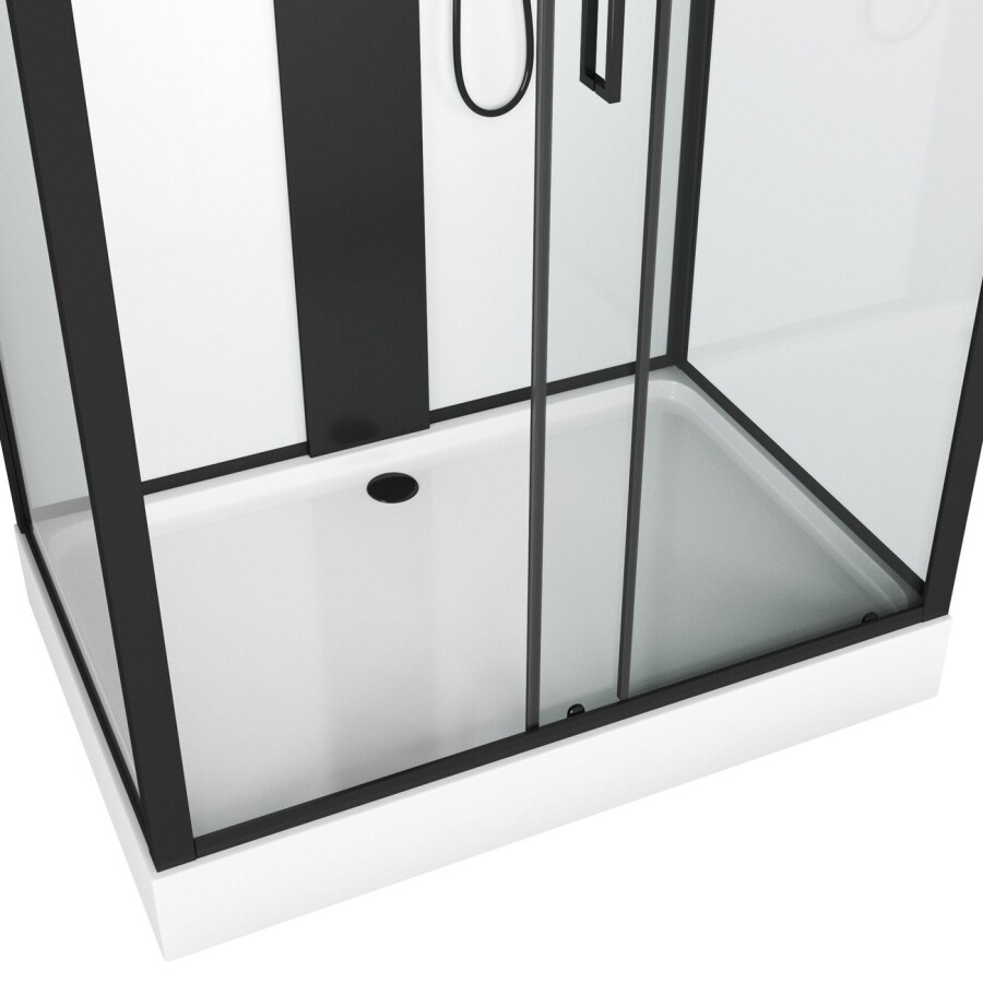 Душевая кабина Grossman Elegans GR252Q (120х80х217) дверь раздвижная,6 мест