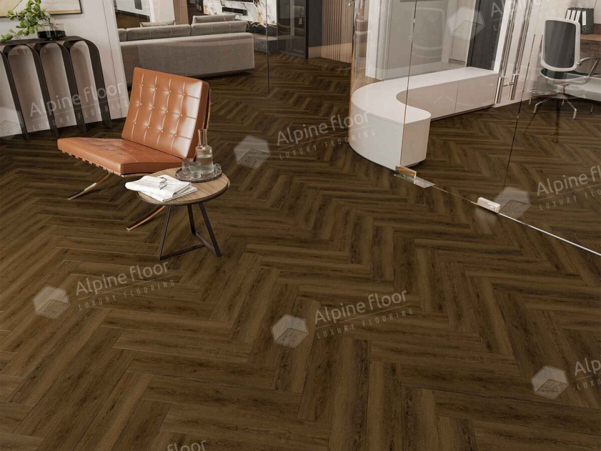 Alpine Floor Parqet LVT Кварцвиниловая плитка Дуб Далим ECO 16-33 590 х 118 х 2.5 mm