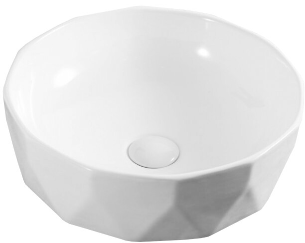 BelBagno BB1409 раковина накладная 41 см белая