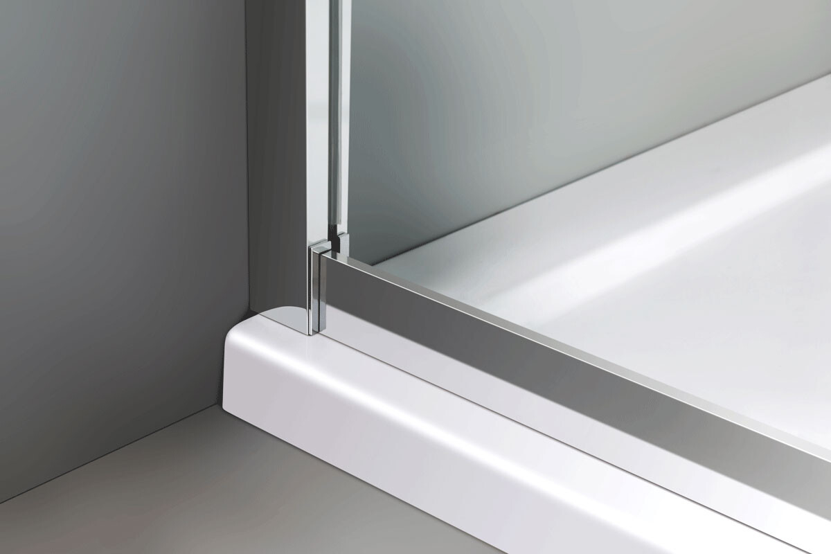 Vincea Scala душевой уголок VSQ-2SC100CL 100х100 хром, стекло прозрачное