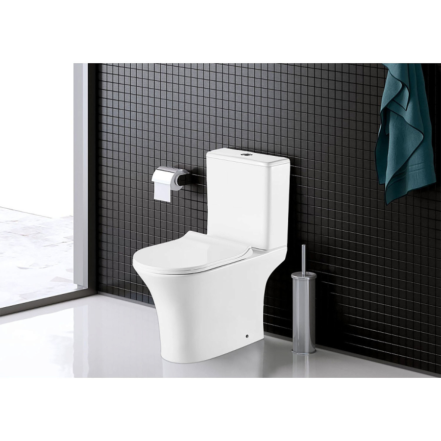 Azario Fretta унитаз напольный с сиденьем микролифт AZ-7121