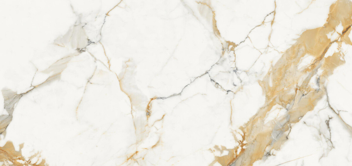 Керамогранит Azario Creo Ceramique Merquri light Glossy 60х120 см GBT750222