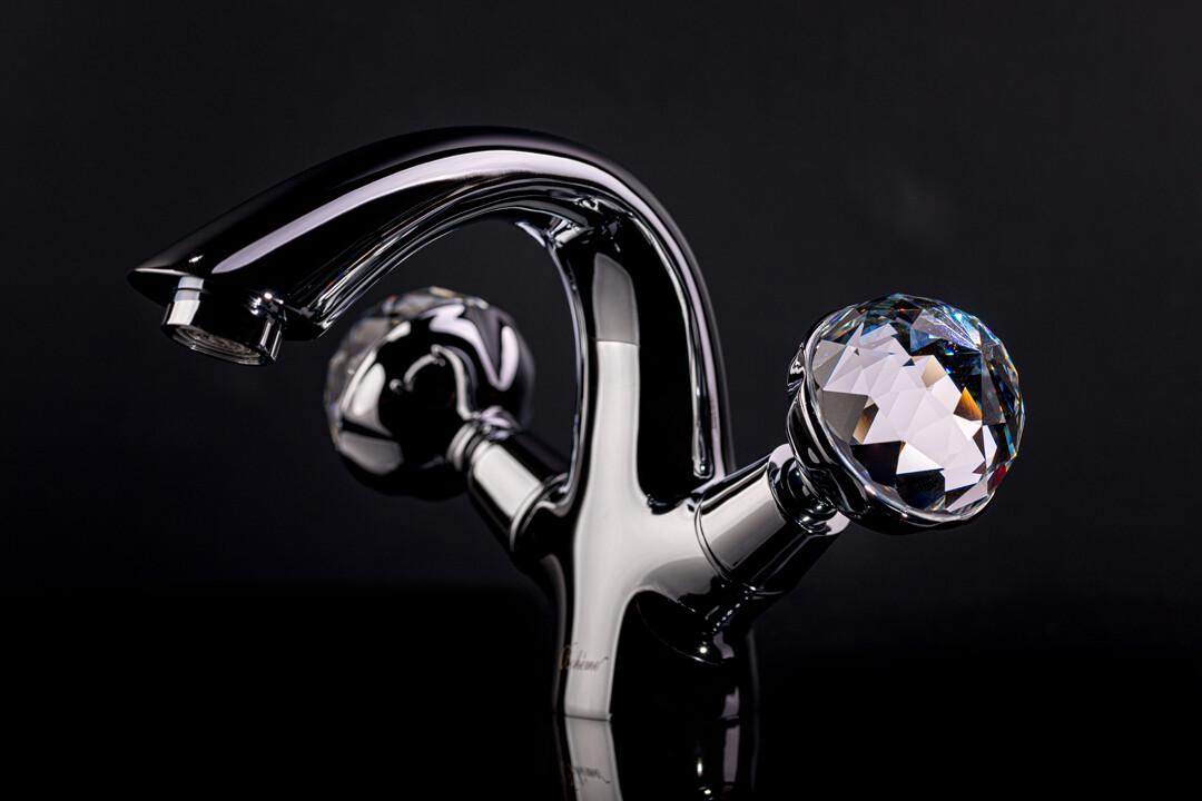 Смеситель для биде Boheme Brilante Presente Хром с кристаллом Swarovski 356