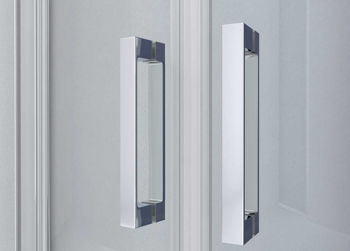 Vincea Rapid душевой уголок VSS-3R80/90MT 800/900x800/900 хром, стекло рифленое