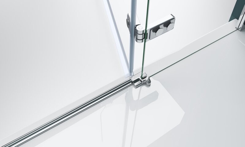 BelBagno душевая дверь KRAFT-B-12-60/40-C-Cr-L 100х195
