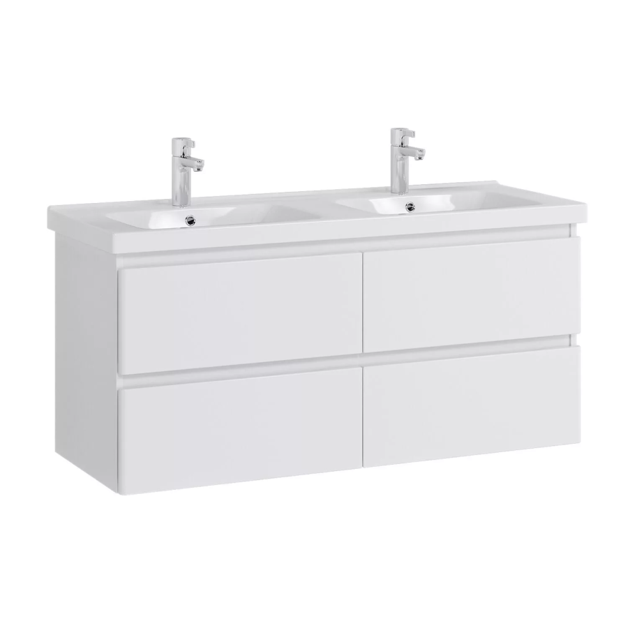 SanStar Riana тумба 125 подвесная с раковиной Гармония 317.1-1.5.1.К
