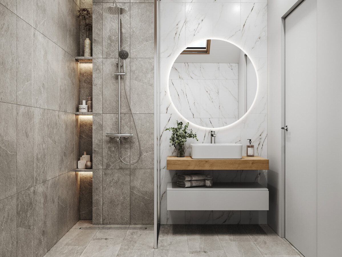 Керамогранит Cersanit City Line светло-серый рельеф 29,7x59,8 A17673