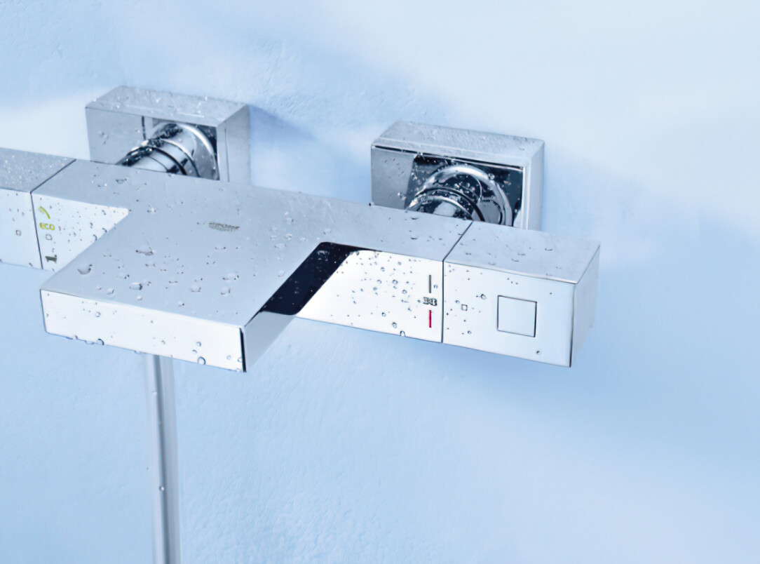 Grohe Grohtherm Cube 34497000 смеситель для ванны хром
