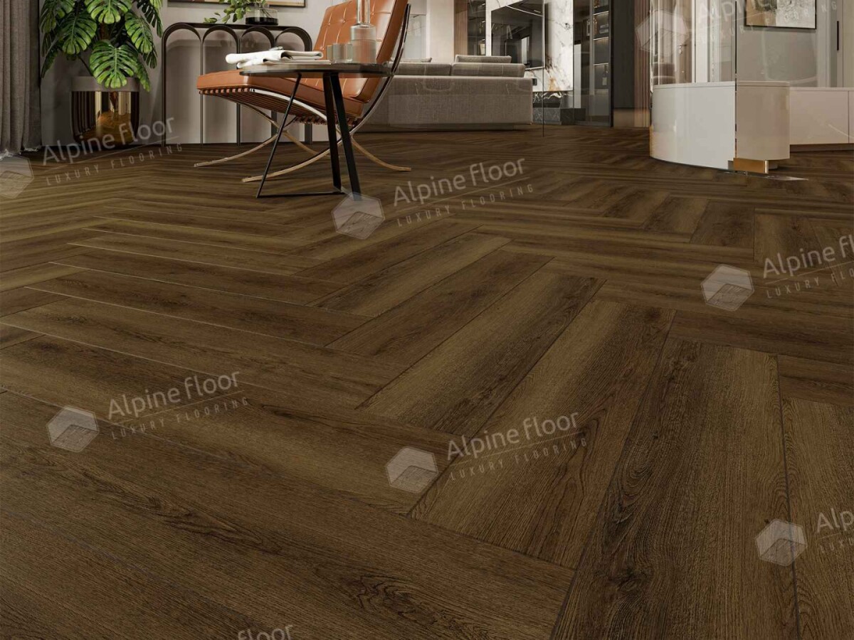 Alpine Floor Parqet LVT Кварцвиниловая плитка Дуб Далим ECO 16-33 590 х 118 х 2.5 mm