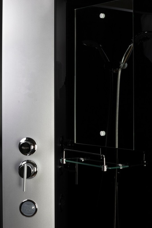 Душевая кабина Niagara Classic NG-2508-14BKTG (90х90х210) высокий поддон(40см),стекло тонированное,4 места 25081434BKTG