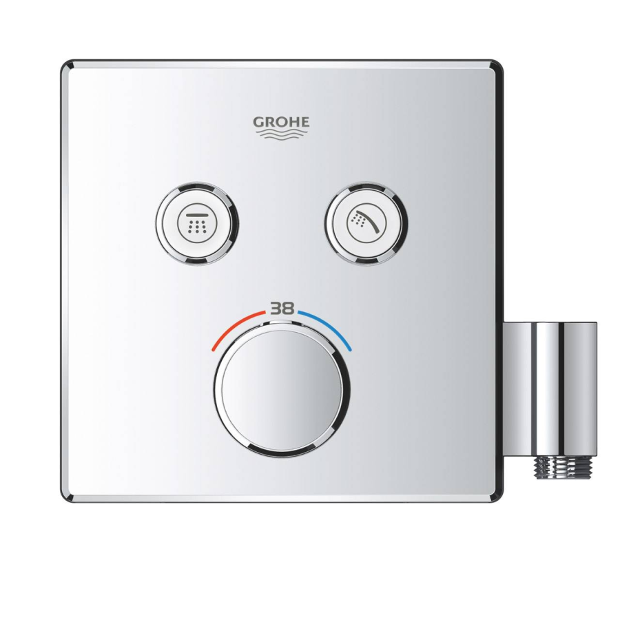 Grohe Grohtherm смеситель для душа на 2 потребителя (внешняя часть) 29125000