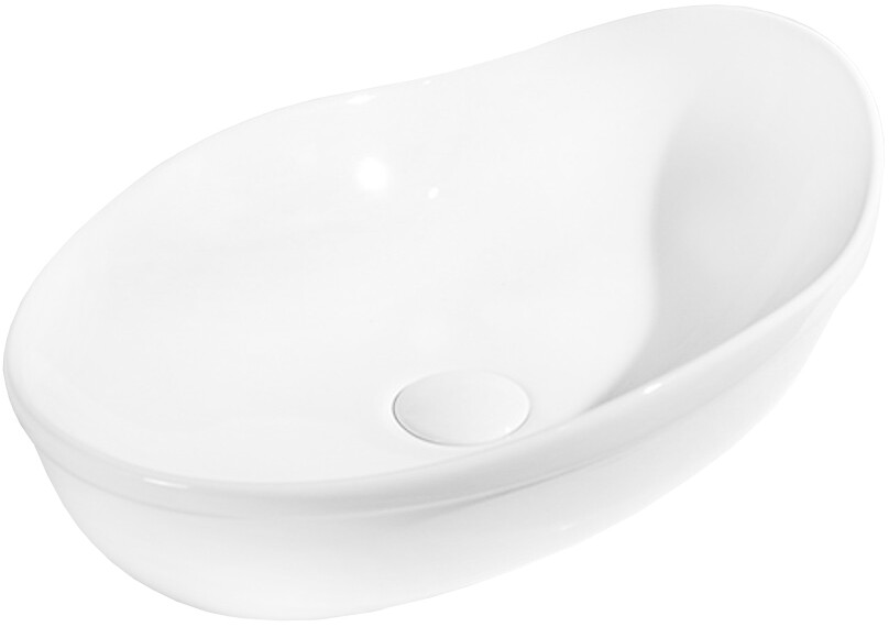 BelBagno BB1362 раковина накладная 52 см белая