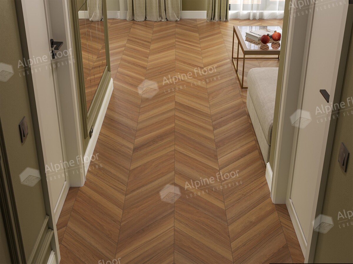 Ламинат Alpine Floor Chevron Art LF109-08, 550*112*12mm