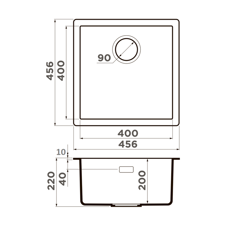 Omoikiri YAMAKAWA 45T-U/I мойка кухонная белый 4993310