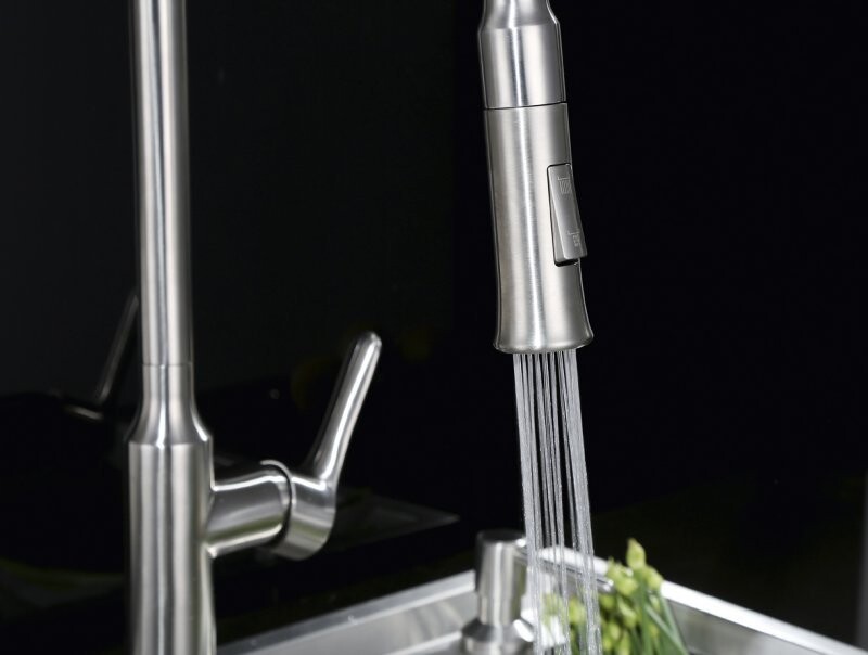 BelBagno Nova BB-LAM38-IN смеситель для кухни сатин