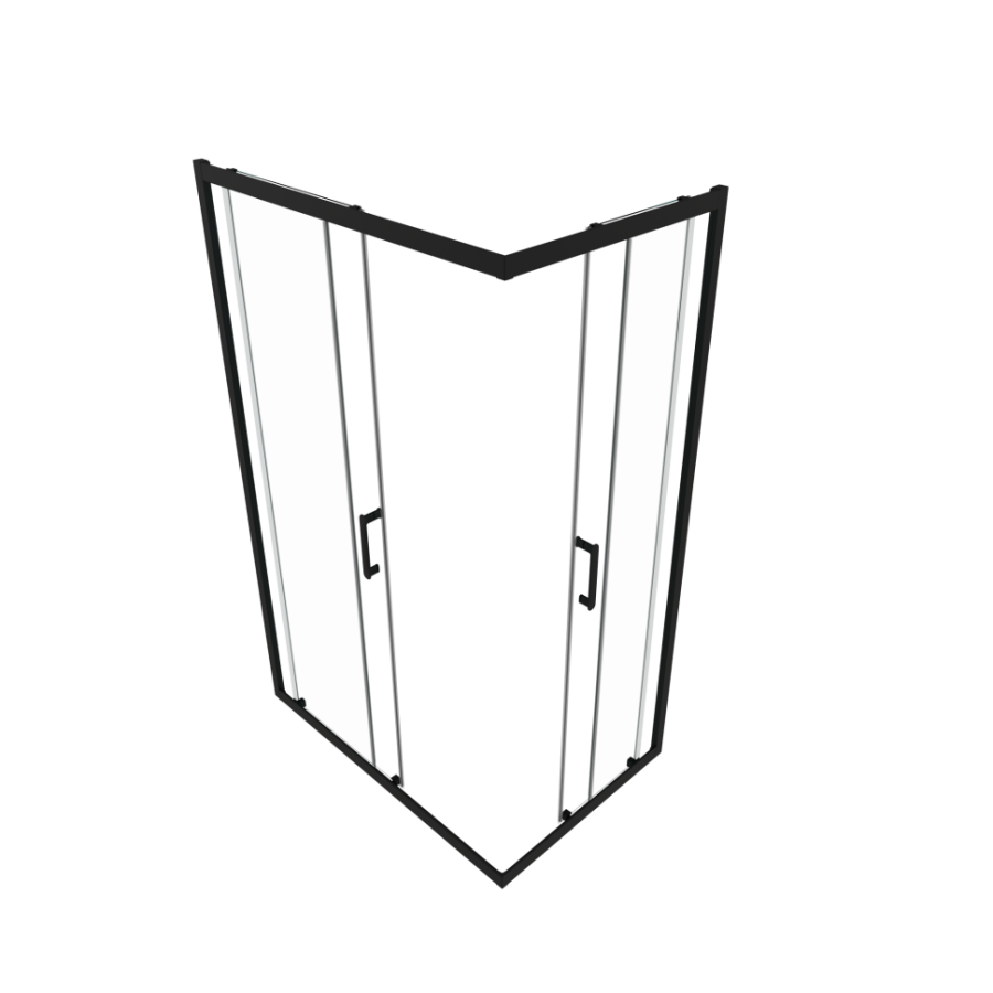 Душевая Ширма Triton pro Фикс-Блэк 120х90 Щ0000075495