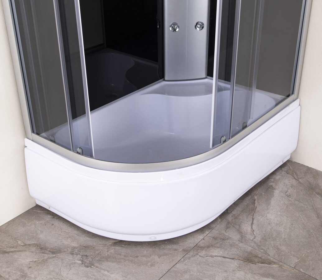 EvaGold душевая кабина с гидромассажем 120х80 стекло тонированное T122BS-R