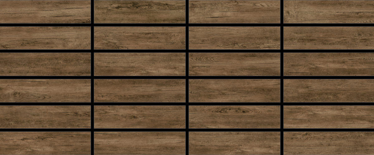 New Trend Шале коричневый / Chalet Brown Керамогранит 151 x 602 x 6.5 GP1560CHL21