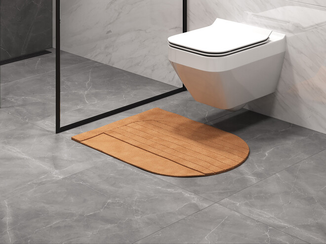 Керамогранит Cersanit Futura тонкий Electric Mist серый ректификат 60x120 A17131